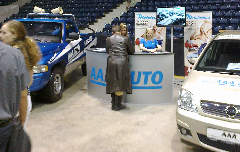 Hostesky pro AAA AUTO Pardubice